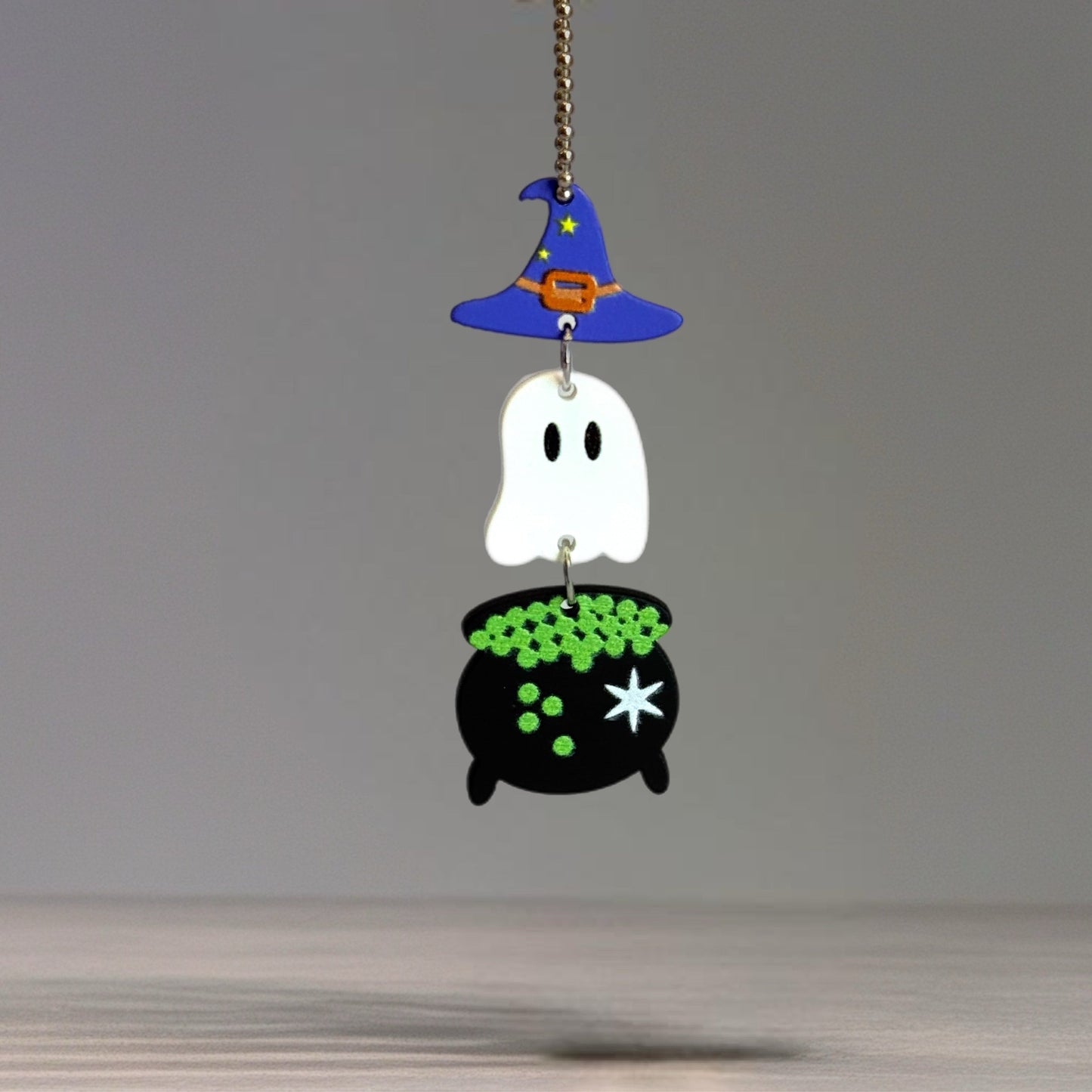 Blue CAULDRON- Tumbler Handle Charm