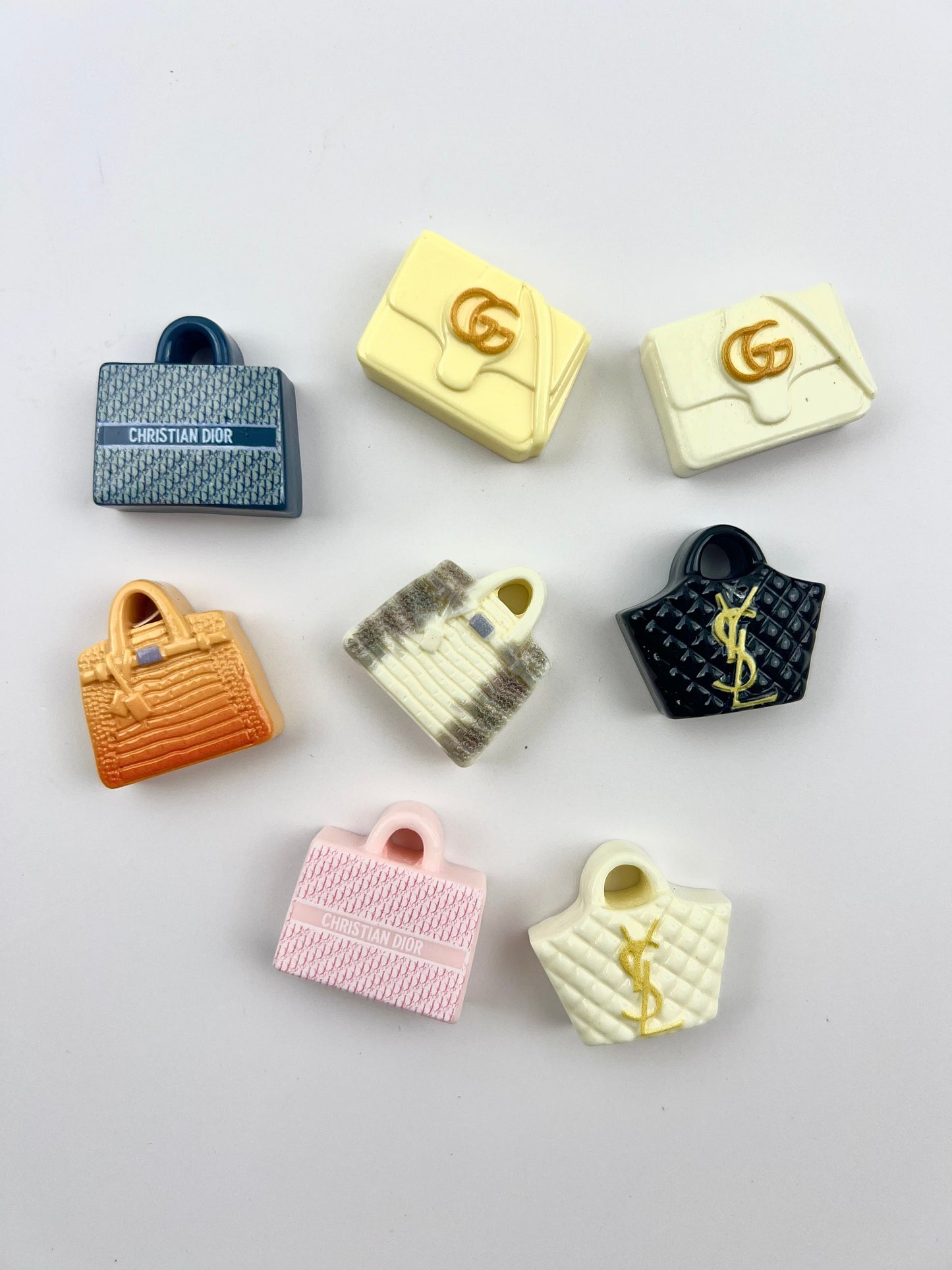 Acrylic Designer Bag Beads