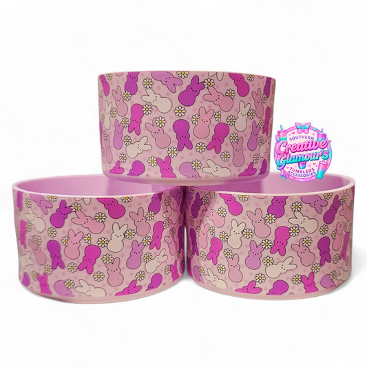 Extra Purple Peeps Easter Bunny Silicone Tumbler Boot | Fits 20-40oz Tumblers