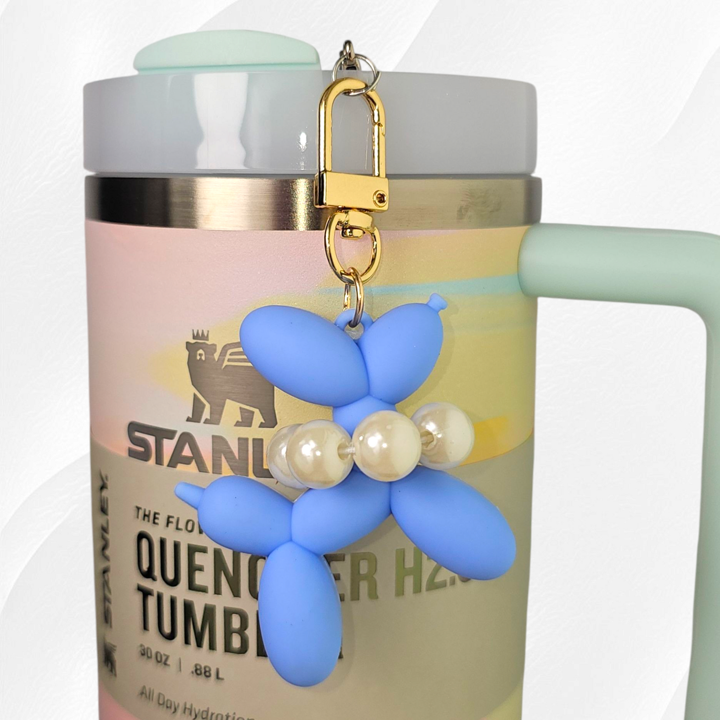 Deluxe Balloon Dog Charm - Blue