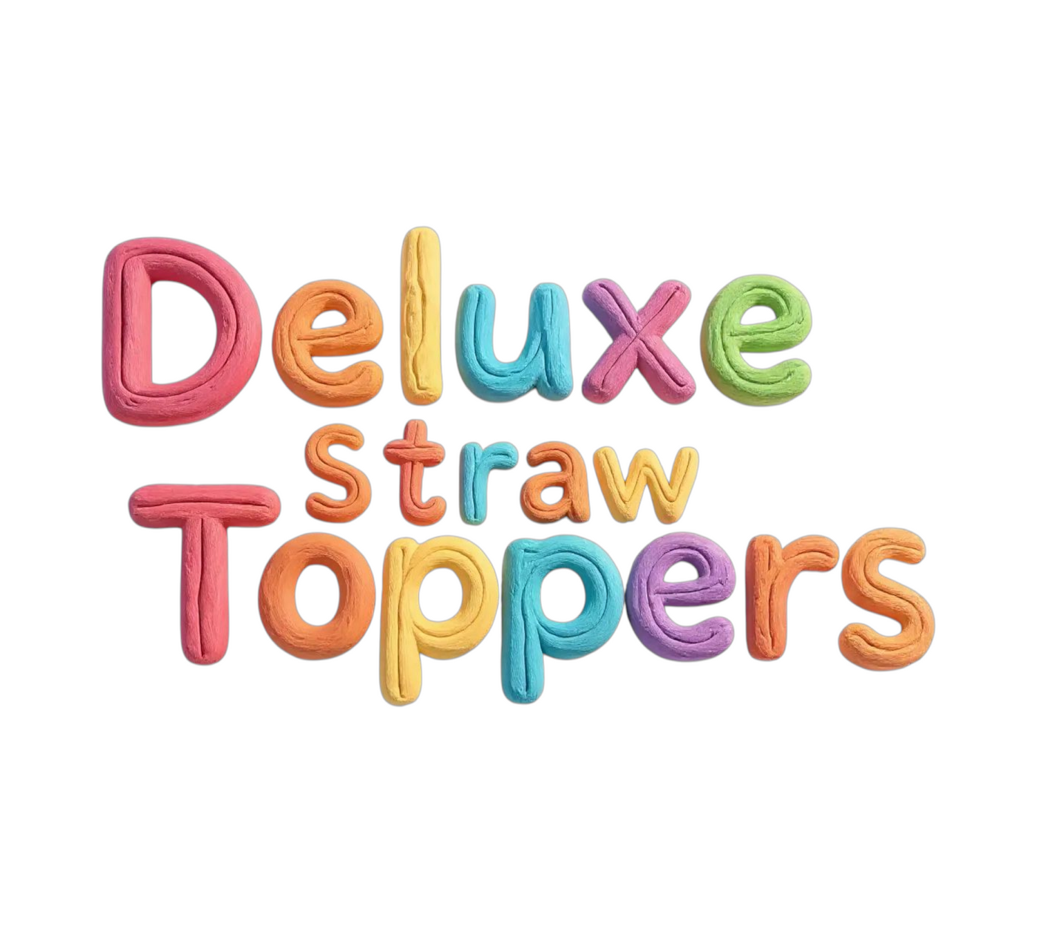 Deluxe 10mm Straw Toppers by Southern Creative Glamour 
