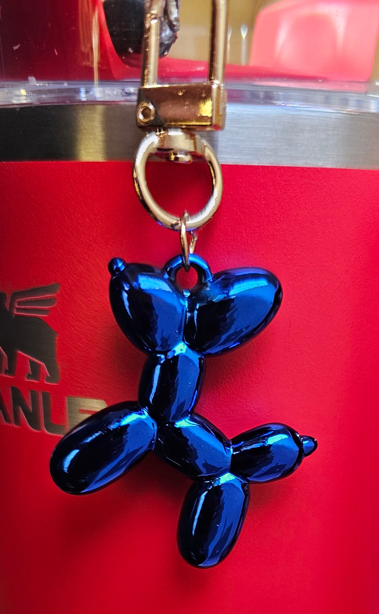 Balloon Dog Charm Pendant 