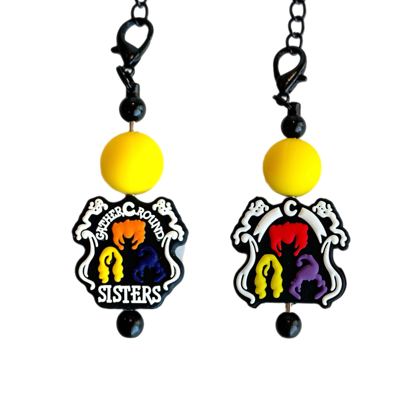 Hocus Pocus Halloween Sisters Tumbler Charm 