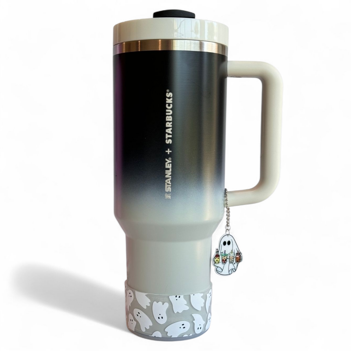 CLEAR GHOSTS Tumbler Boot -Fall fits 20-40oz NEW! Patent Pending