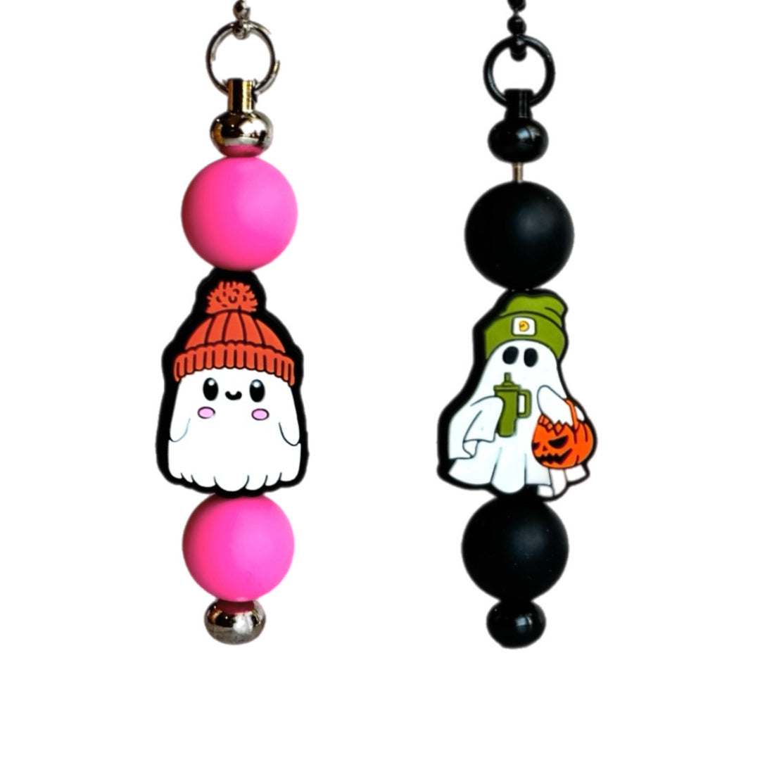 Halloween trendy ghost tumbler handle charms 