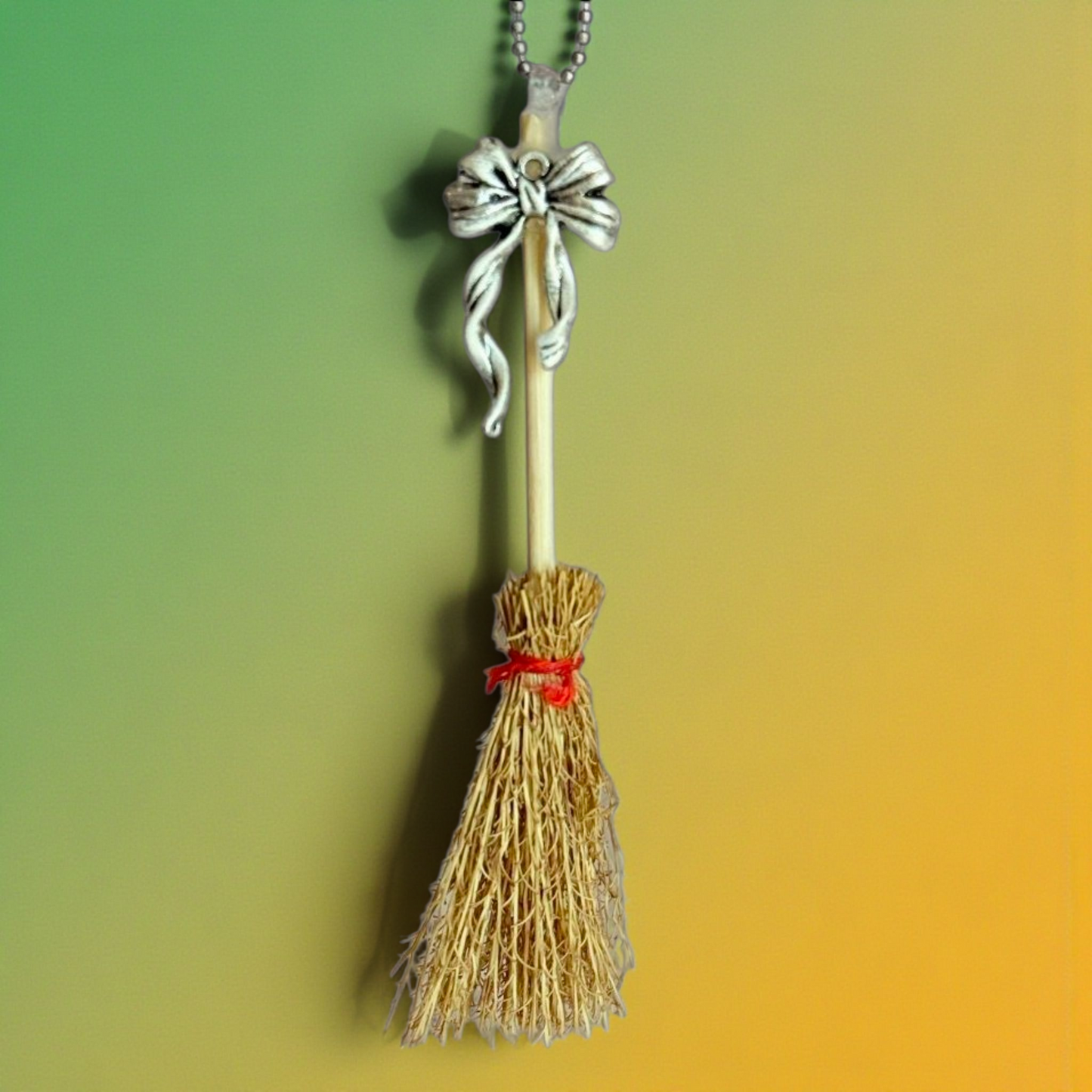 Witch’s Broom Charm - Tumbler Handle Charm
