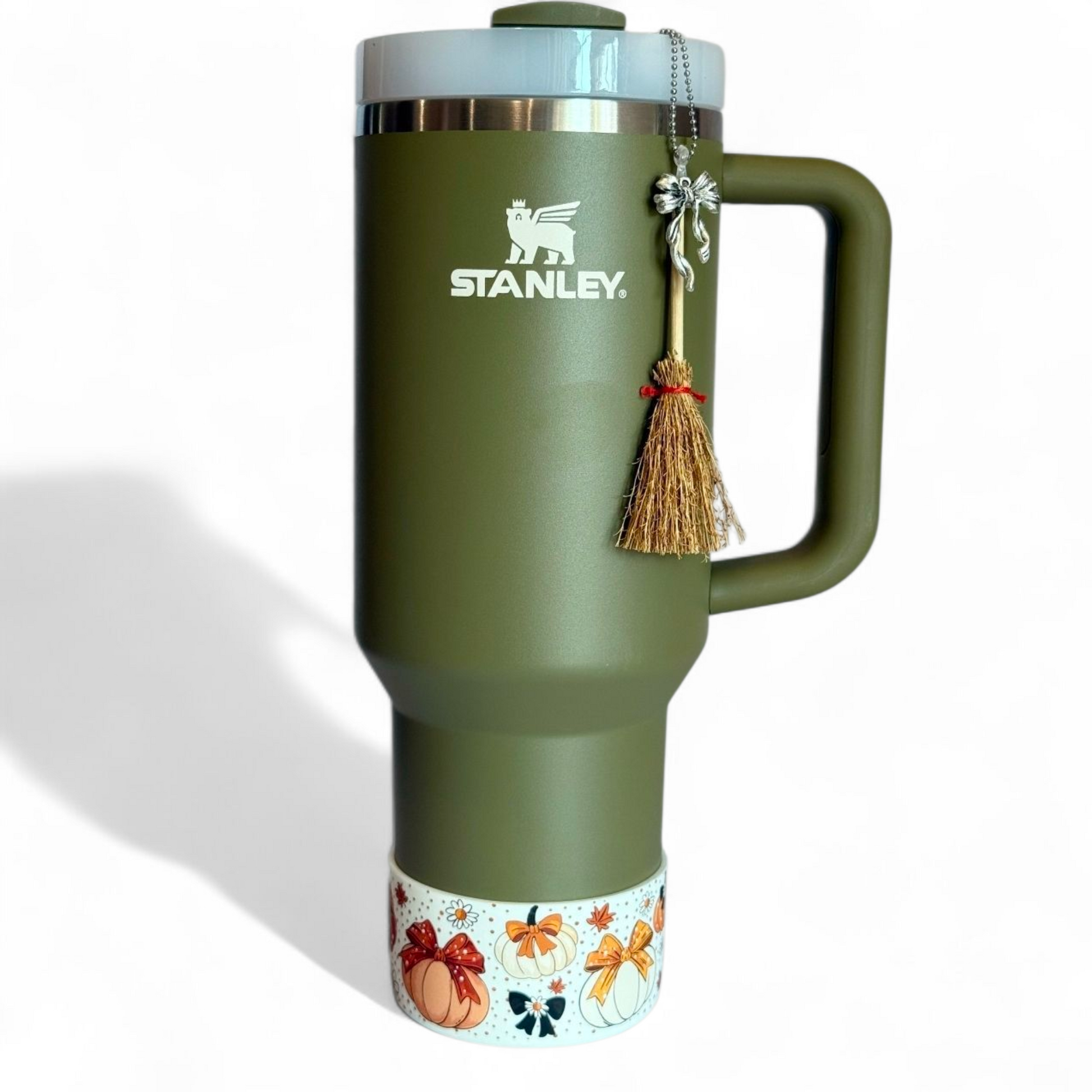 Witch’s Broom Charm - Tumbler Handle Charm