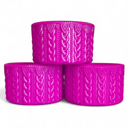 PUNCH SHIMMER MACRAME Tumbler Boot -fits 20-40oz