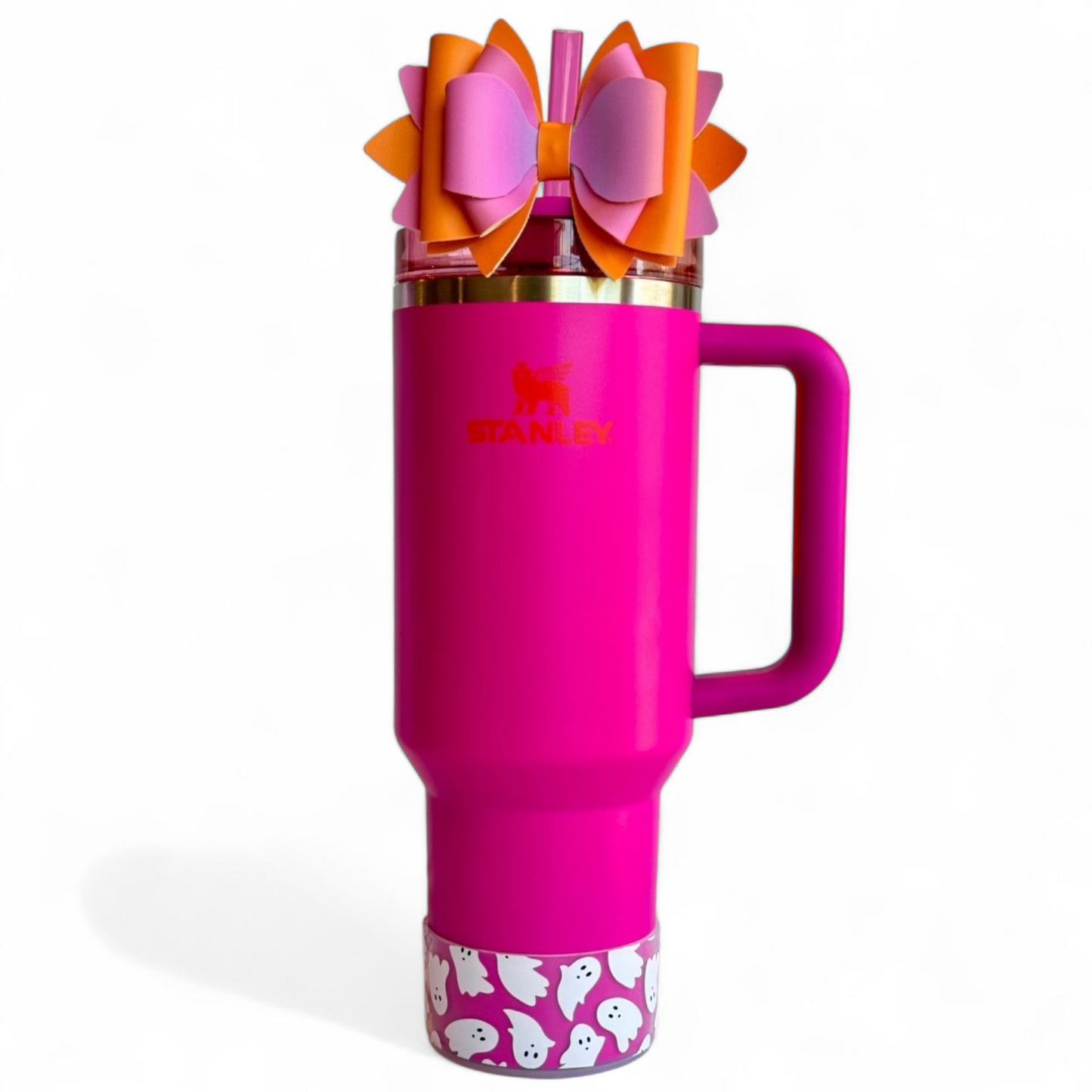 Halloween CLEAR GHOSTS Tumbler Boot - Fall - fits 20-40oz