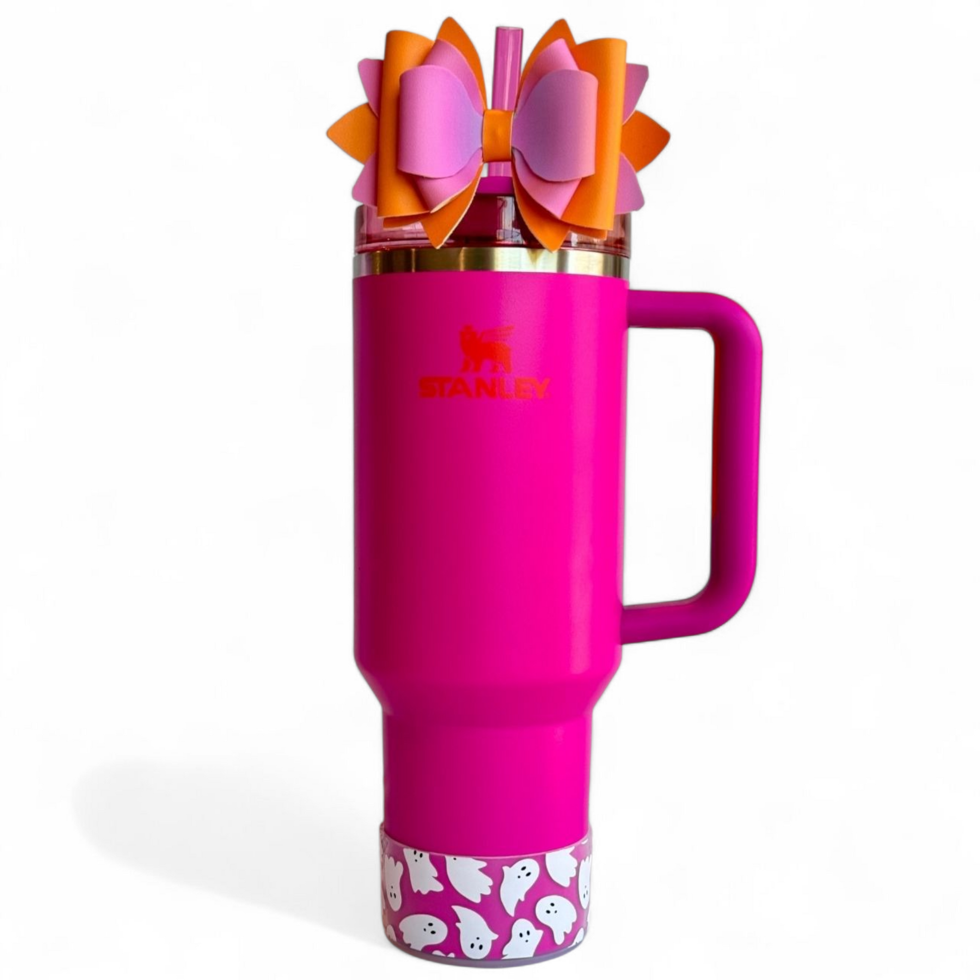 Halloween CLEAR GHOSTS Tumbler Boot - Fall - fits 20-40oz