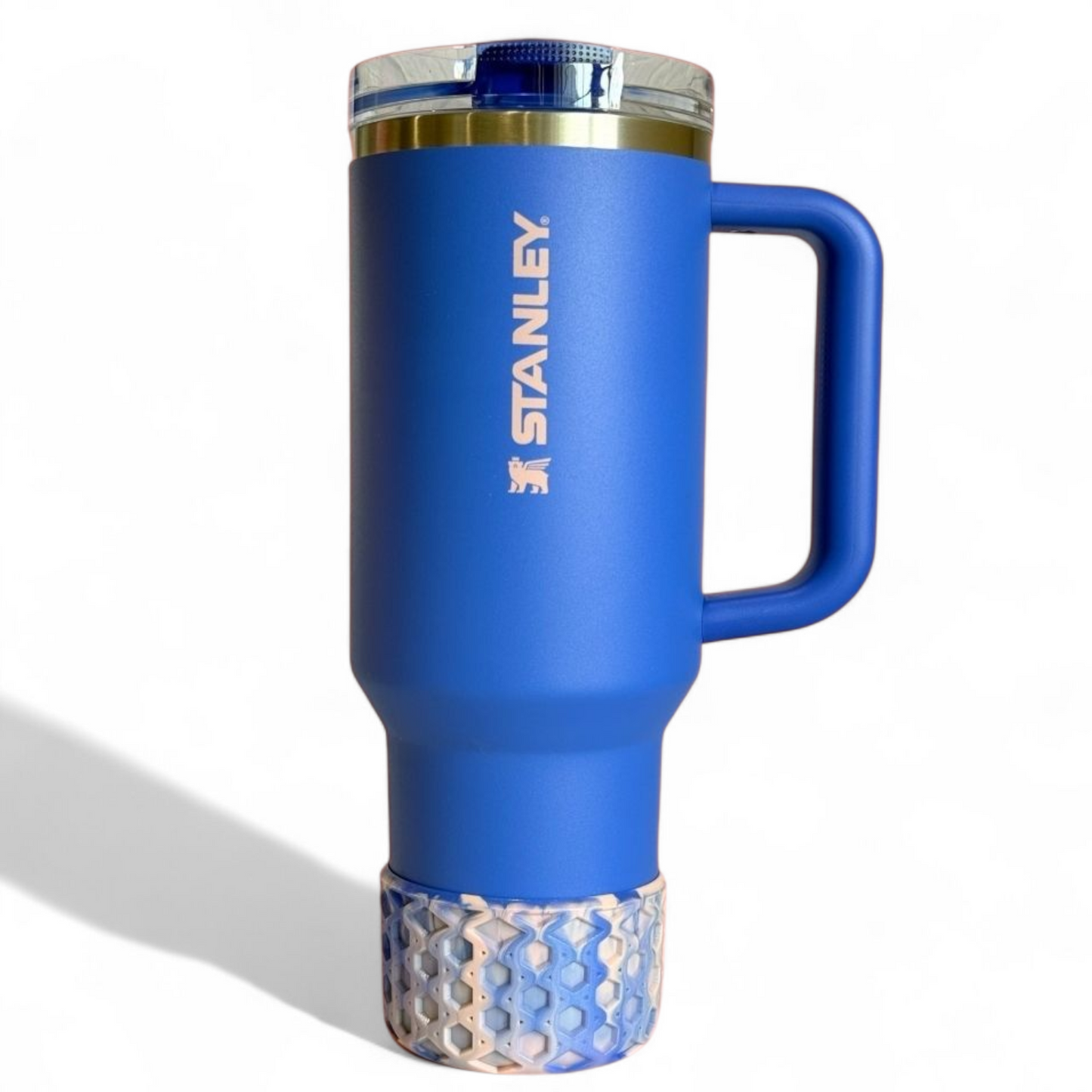 Royal Blue Bliss Waffle Tumbler Boot - fits 20-40oz