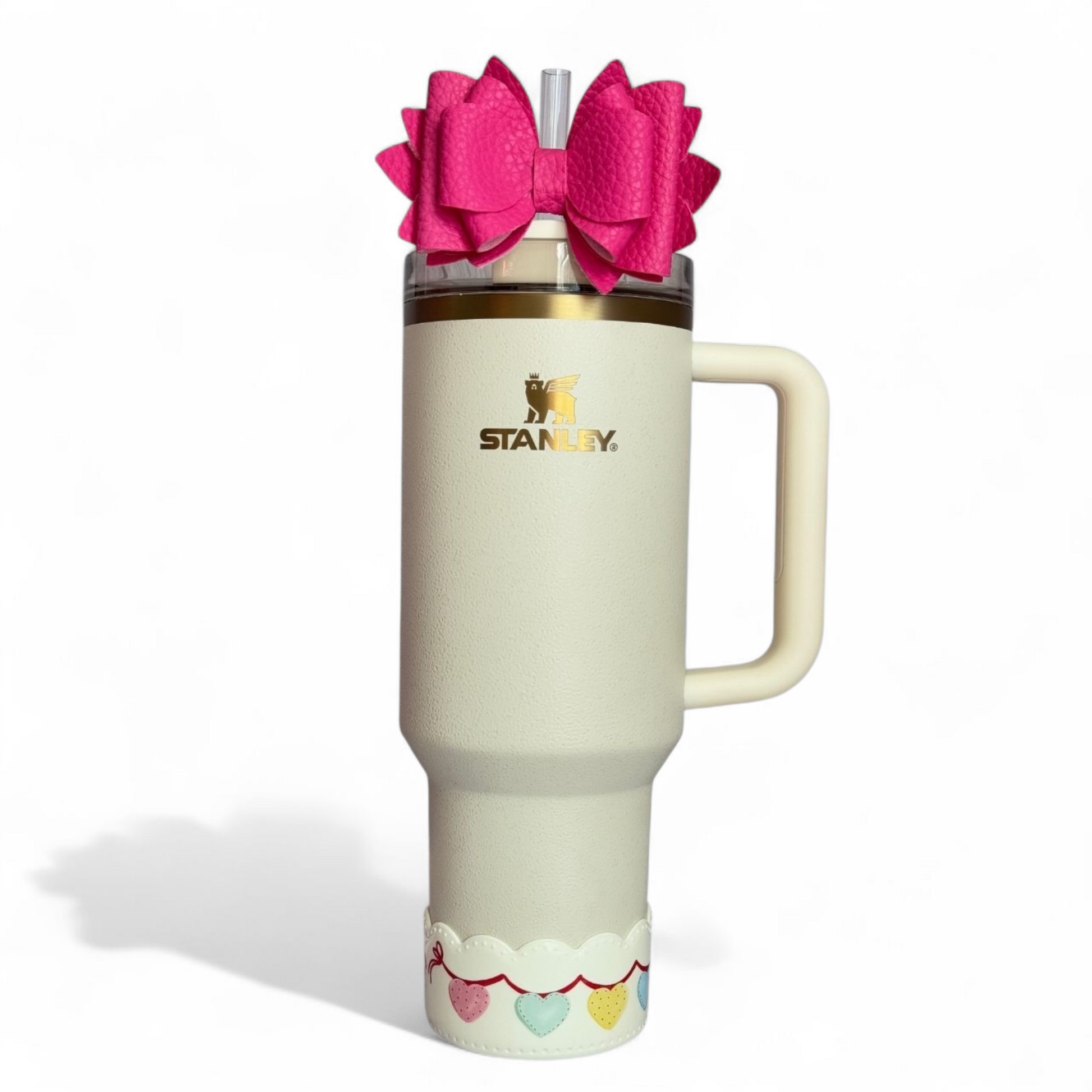 Heart Bunting Scallop Tumbler Boot -fits 20-40oz