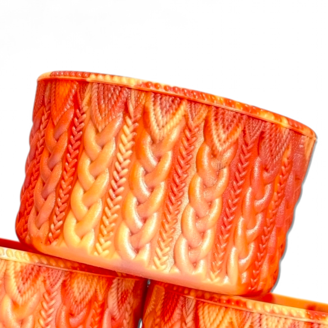 Bellini Shimmer Remix Macrame Tumbler Boot | Fits 20-40oz Tumblers 