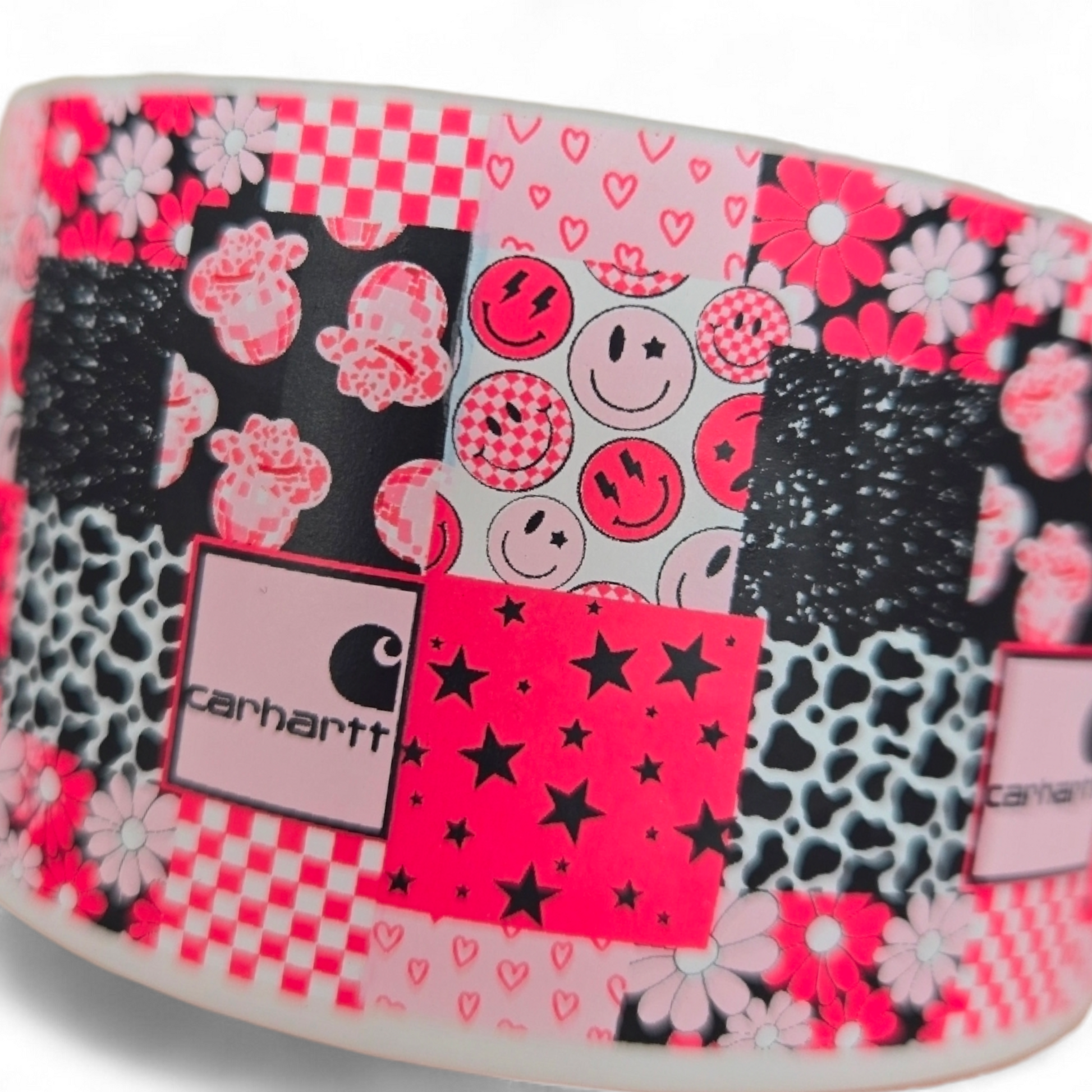 Pink Work Wear Silicone Tumbler Boot