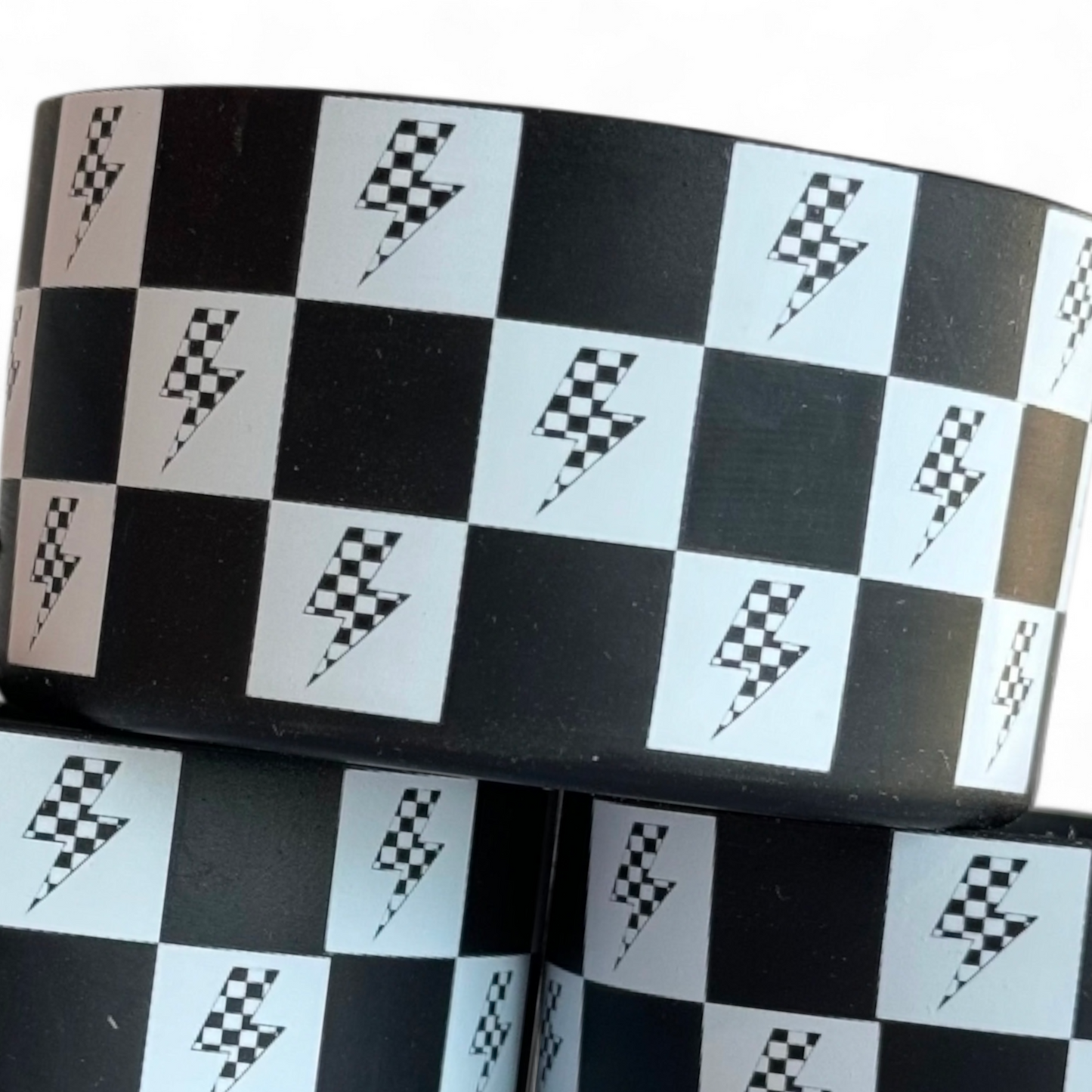 Checker Bolts Silicone Tumbler Boot | Fits 20-40oz Tumblers
