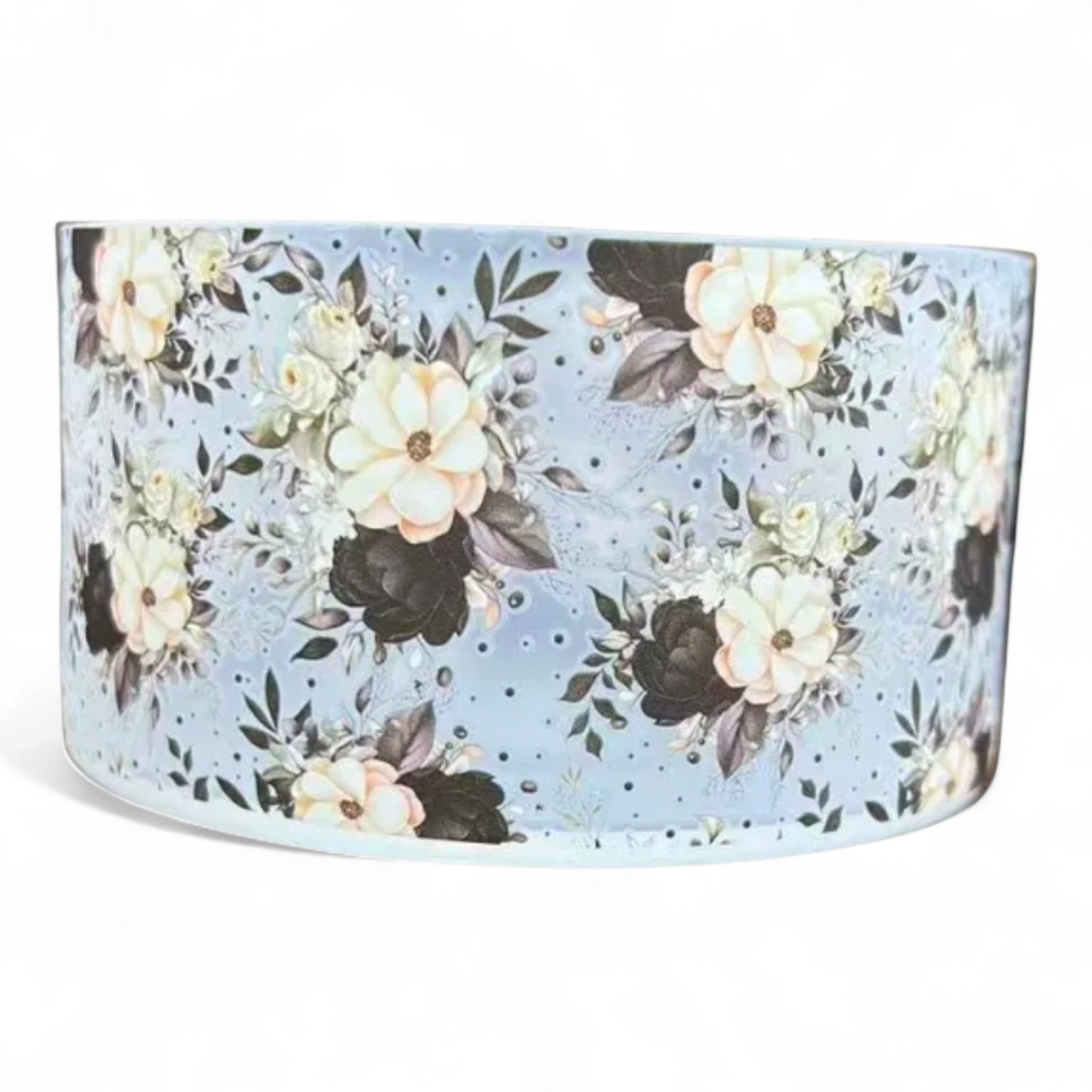 Goth Floral Silicone Tumbler Boot Bumper Sleeve | Fits 20–40oz Stanley, Simple Modern & More