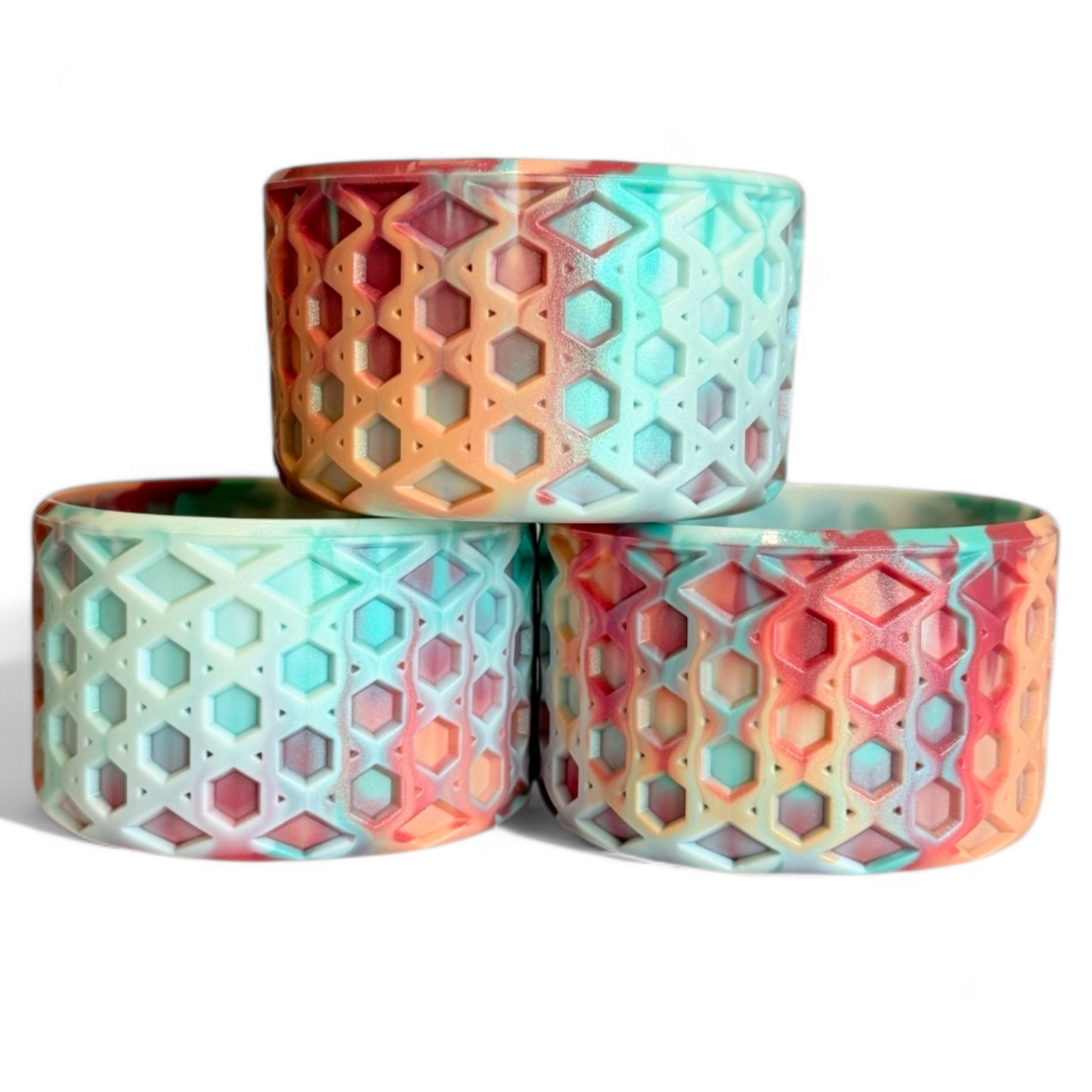 Cream Egg-cellence Waffle Silicone Tumbler Boot