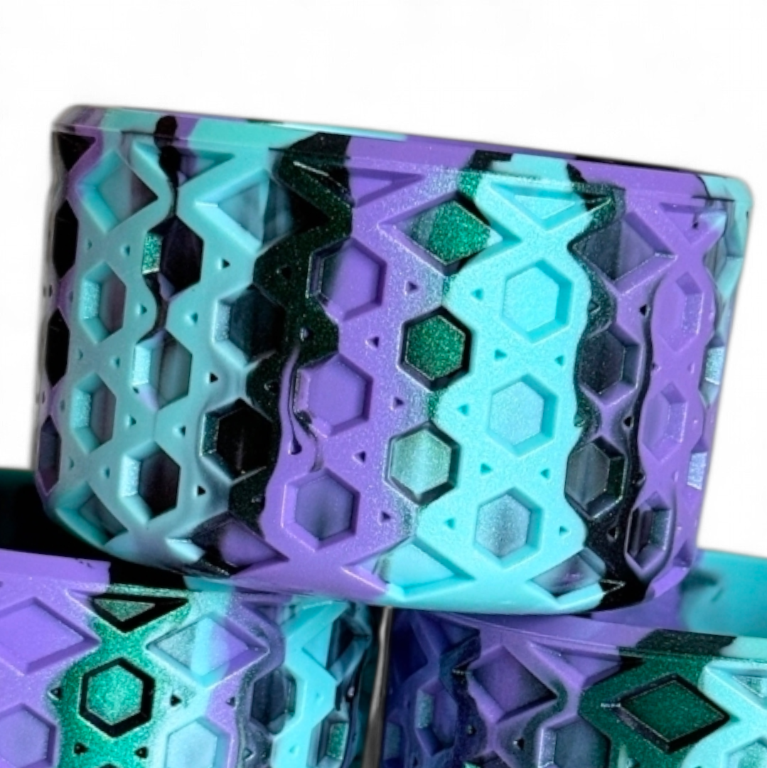 Caitlin Clark Remix Shimmer Waffle Silicone Tumbler Boot | Fits 20-40oz Tumblers 