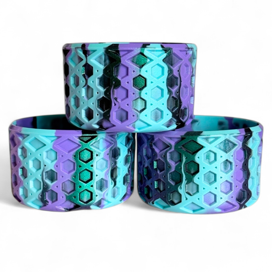 Caitlin Clark Remix Shimmer Waffle Silicone Tumbler Boot | Fits 20-40oz Tumblers 