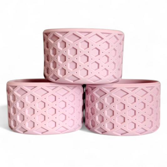 Cherry Blossom Waffle Silicone Tumbler Boot