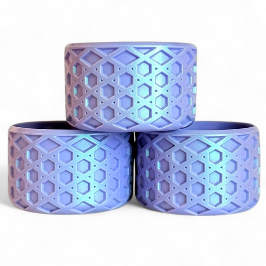 Comforting Purple Waffle Silicone Tumbler Boot | Fits 20-40oz Tumblers 