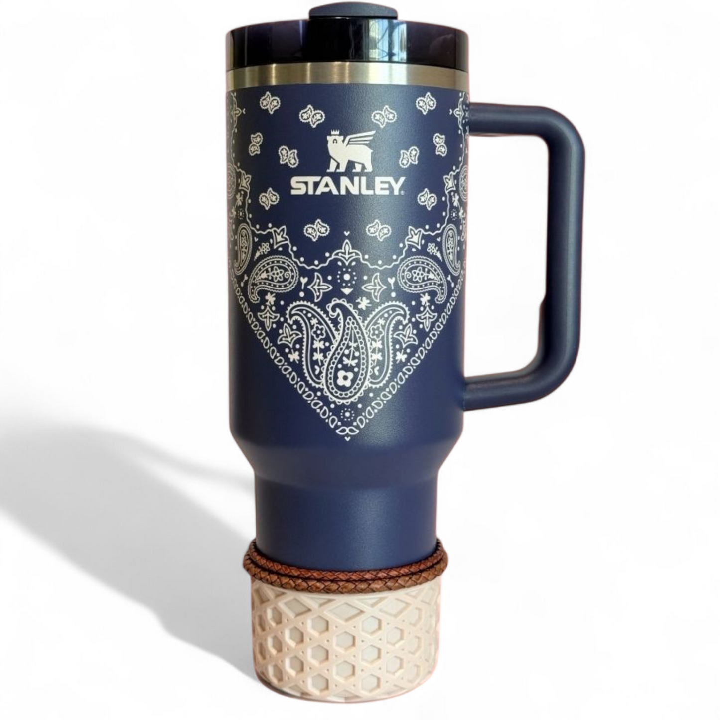 Conch Floral WAFFLE Tumbler Boot -fits 20-40oz on 40oz Stanley Tumbler 