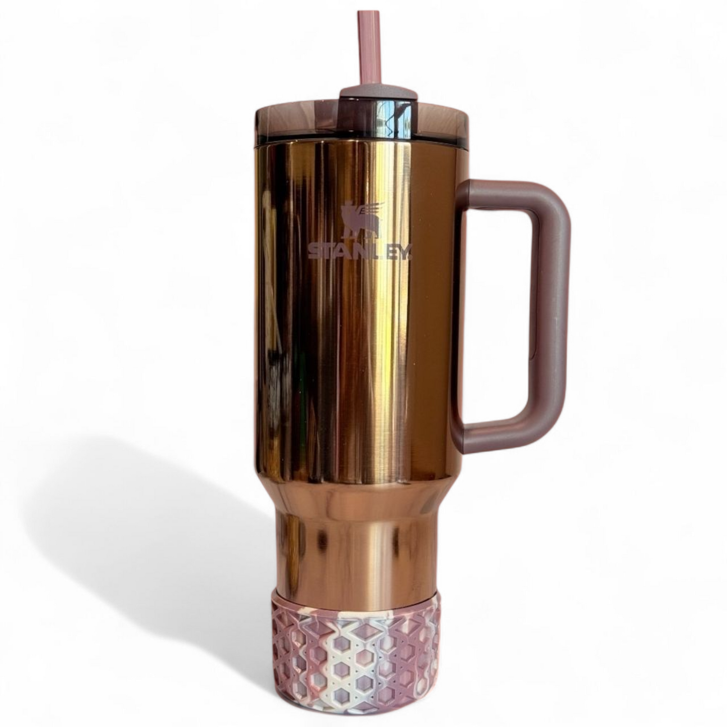 Conch Floral WAFFLE Tumbler Boot -fits 20-40oz on 40oz Stanley Tumbler 