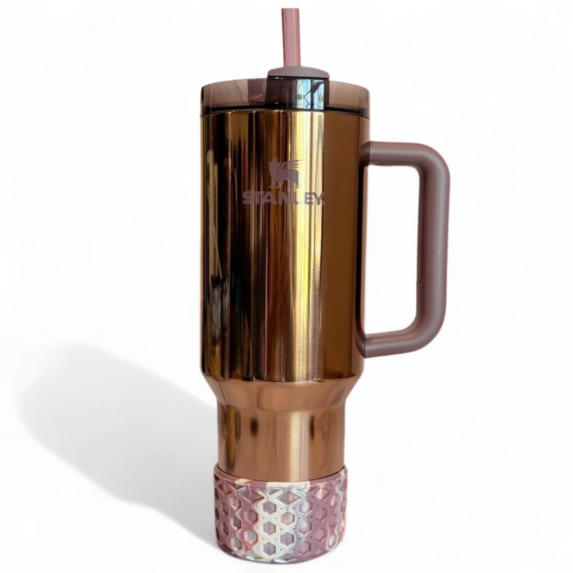 Conch Floral WAFFLE Tumbler Boot -fits 20-40oz on 40oz Stanley Tumbler 