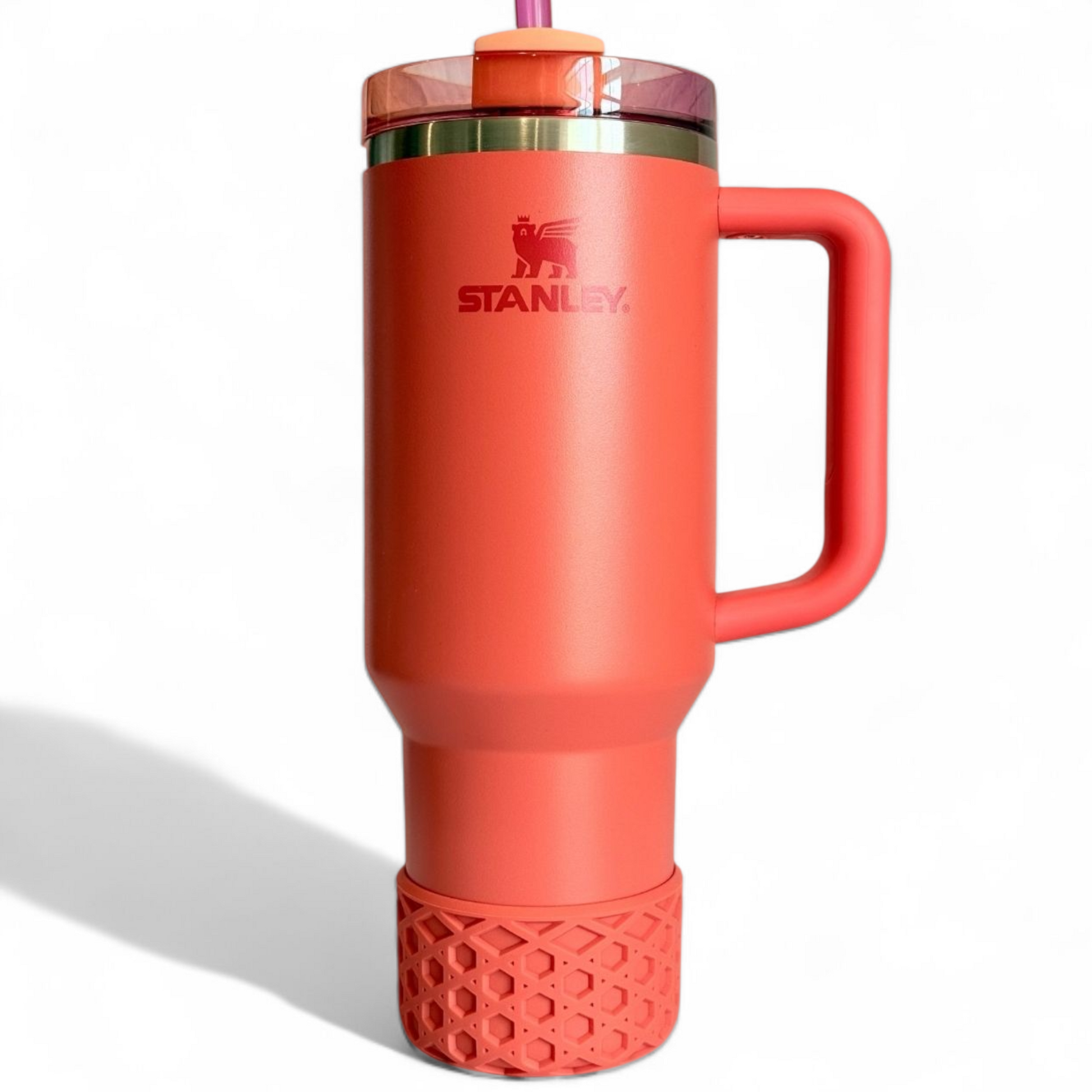 Hot Coral WAFFLE Tumbler Boot -fits 20-40oz