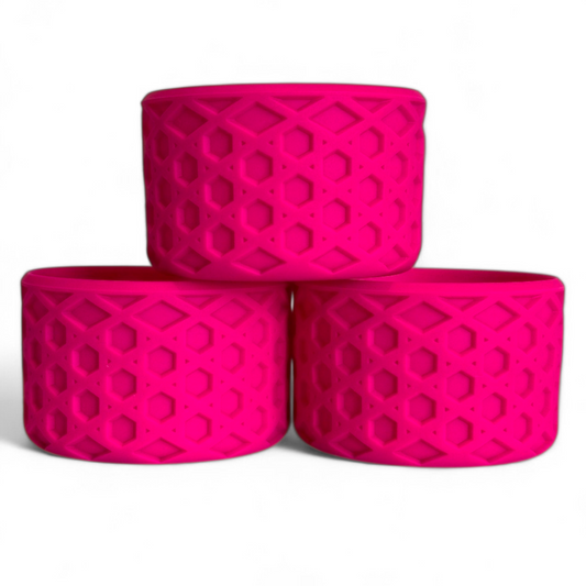 Cosmo Pink Waffle Silicone Tumbler Boot | Fits 20-40oz Tumblers 