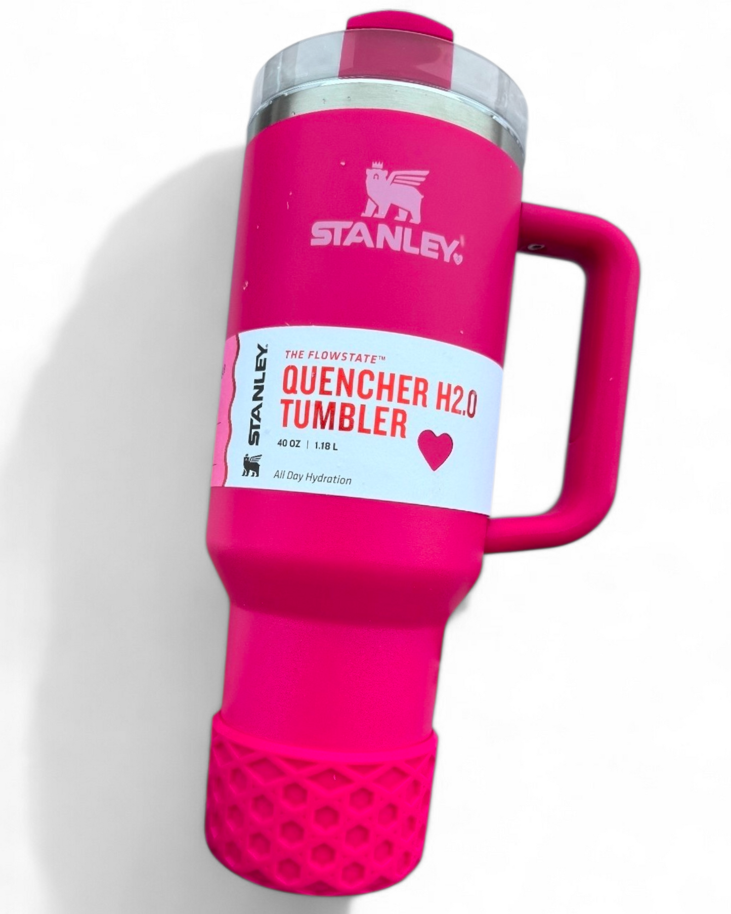 Cosmo Pink Waffle Silicone Tumbler Boot | Fits 20-40oz Tumblers 