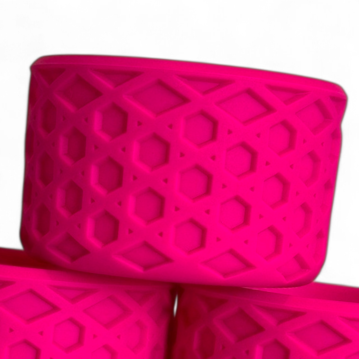 Cosmo Pink Waffle Silicone Tumbler Boot | Fits 20-40oz Tumblers 