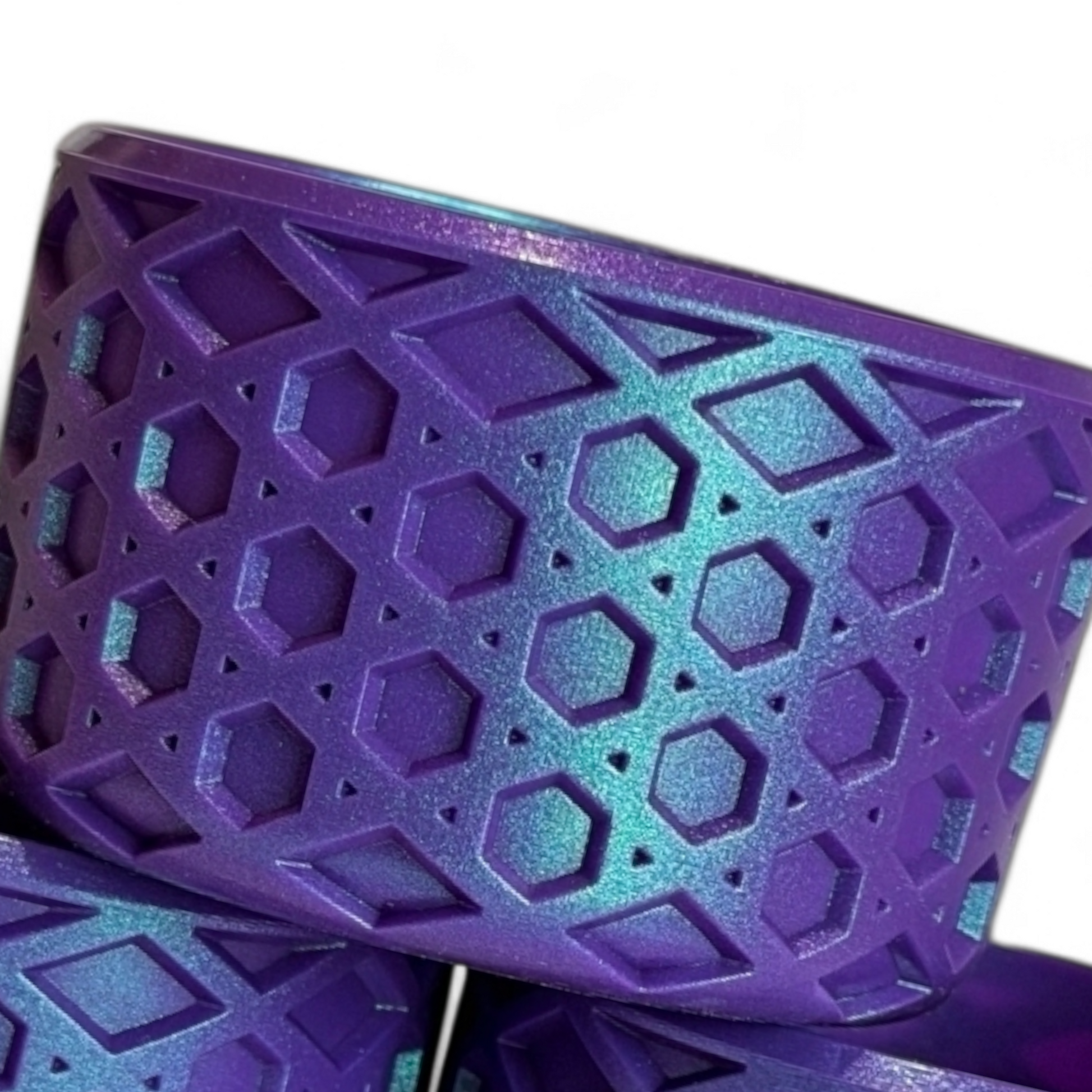 Deep Purple Shimmer Waffle Silicone Tumbler Boot | Fits 20-40oz Tumblers 