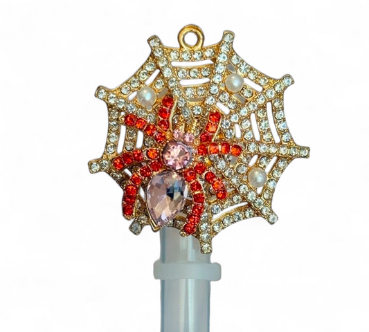 Spider Web Deluxe Straw Topper