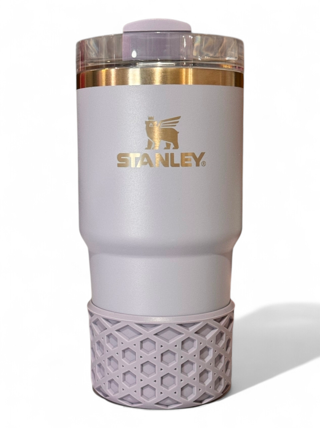 Dusk Lilac Waffle Silicone Tumbler Boot | Fits 20-40oz Tumblers 