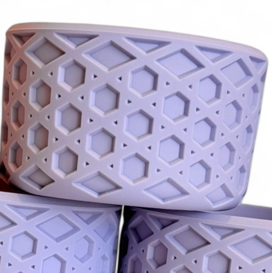 Dusk Lilac Waffle Silicone Tumbler Boot | Fits 20-40oz Tumblers 