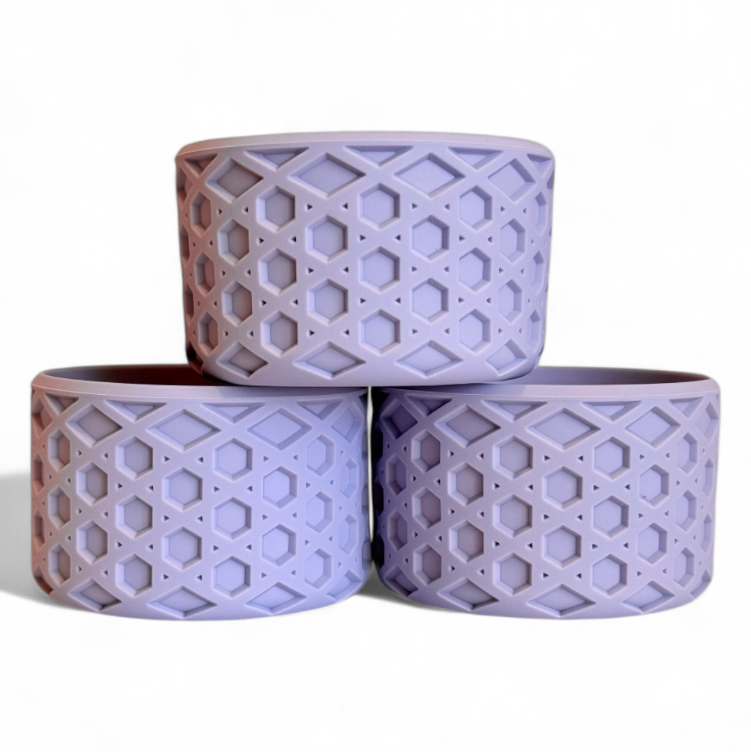 Dusk Lilac Waffle Silicone Tumbler Boot | Fits 20-40oz Tumblers 