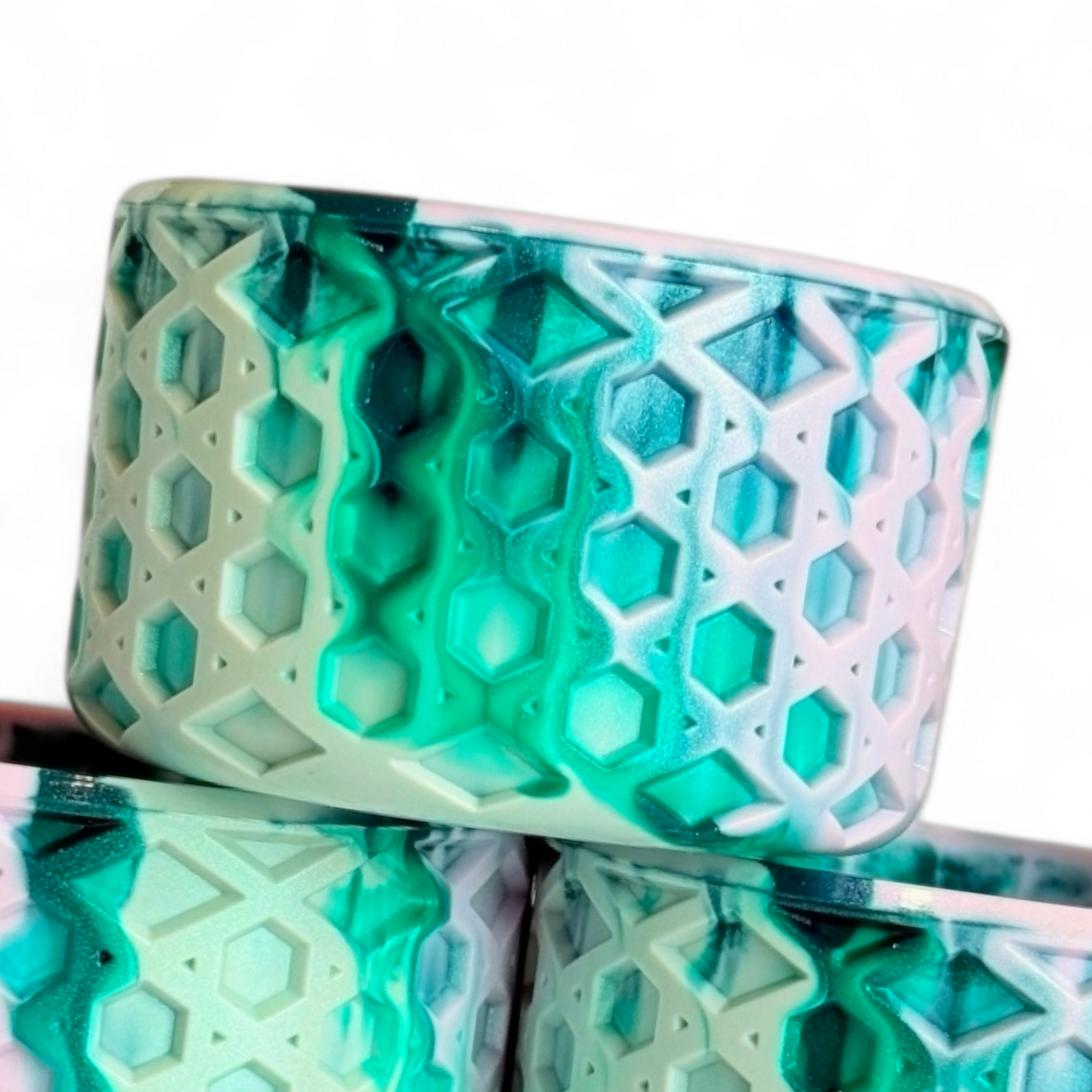 Emerald Kiss Waffle Silicone Tumbler Boot | Fits 20-40oz Tumblers 