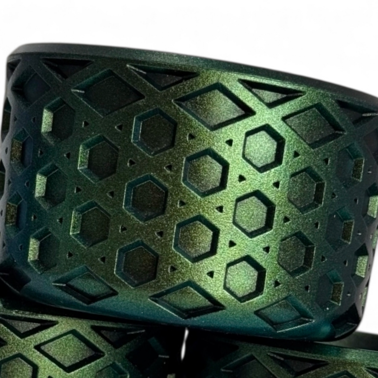 Emerald Shimmer Waffle Silicone Tumbler Boot | Fits 20-40oz Tumblers 
