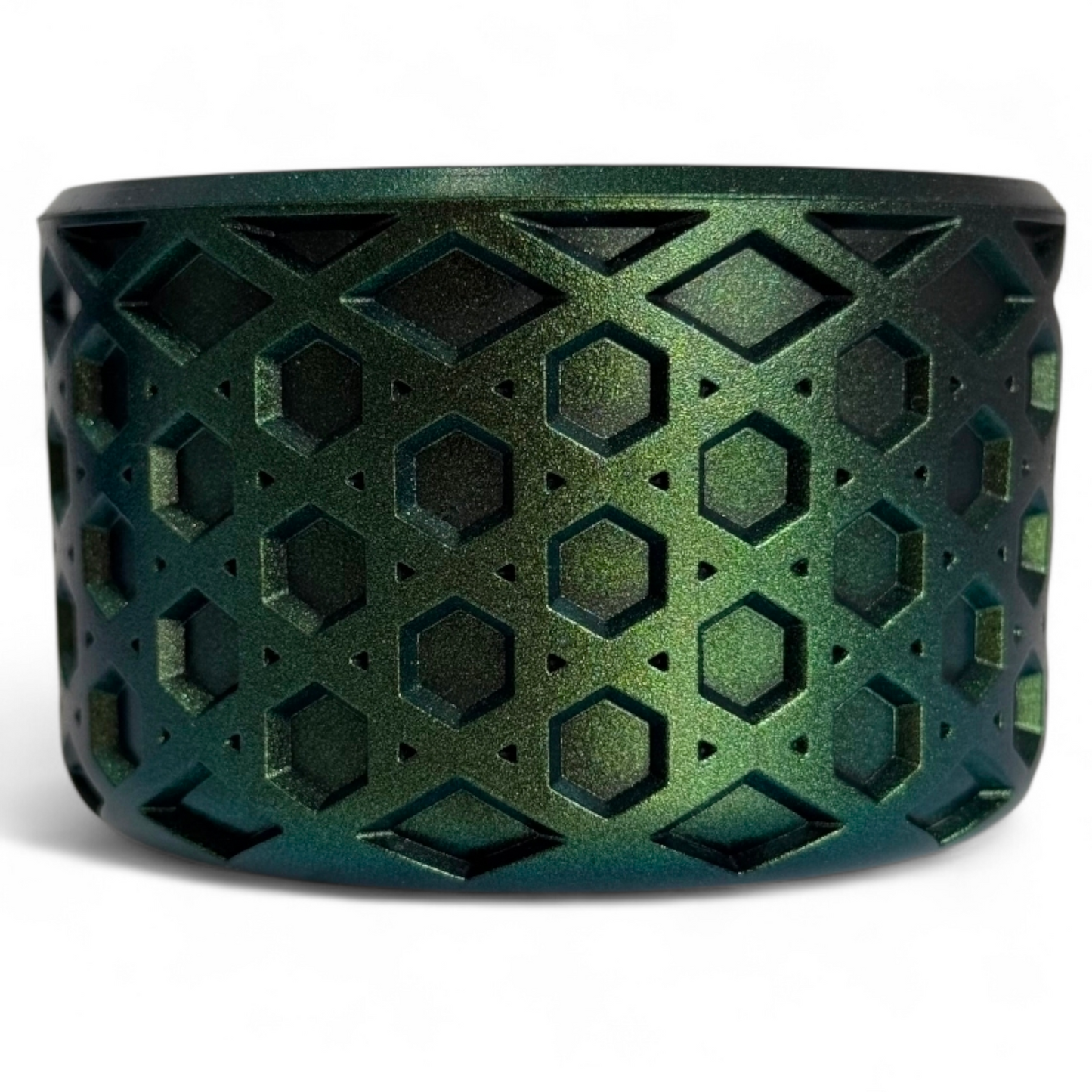 Emerald Shimmer Waffle Silicone Tumbler Boot | Fits 20-40oz Tumblers 