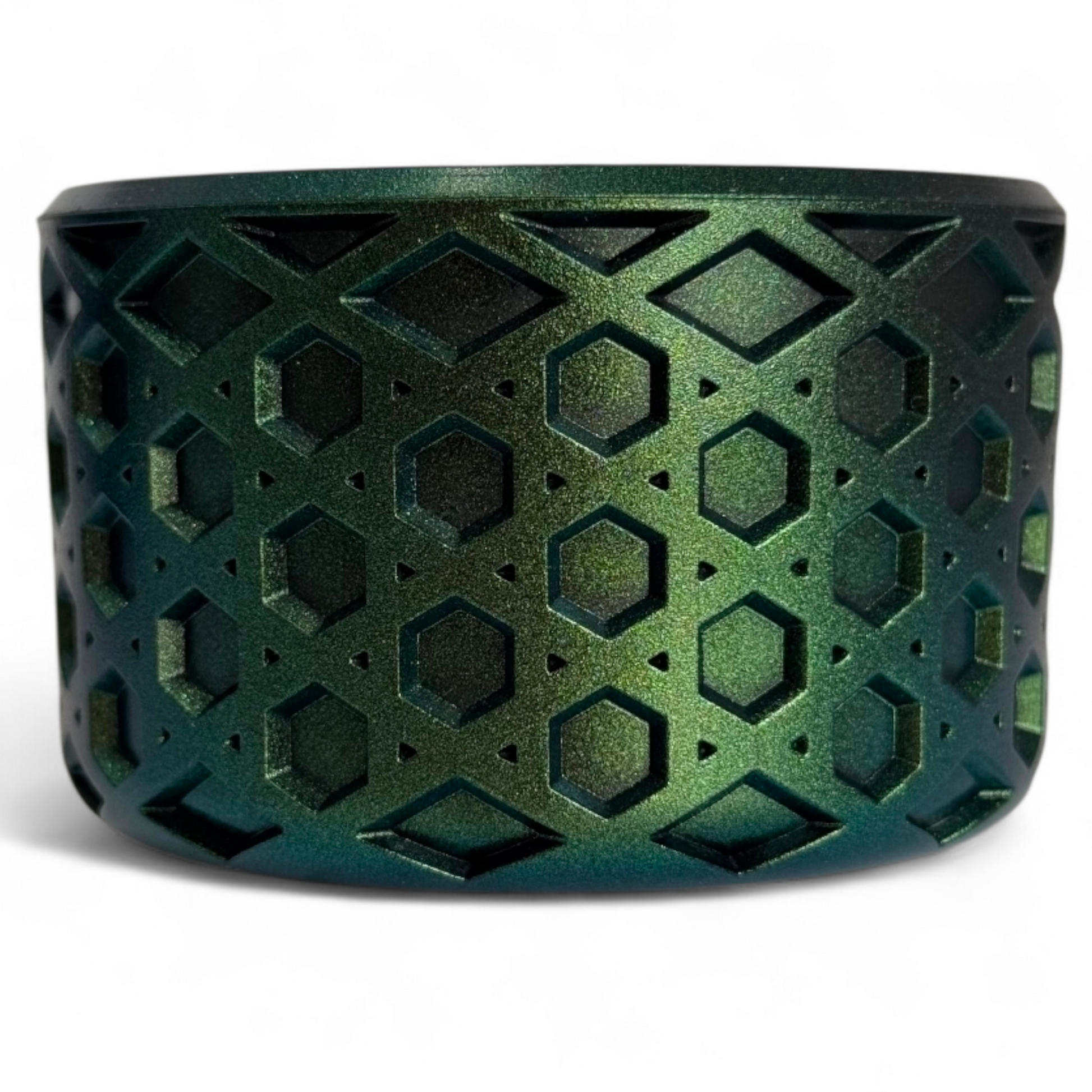 Emerald Shimmer Waffle Silicone Tumbler Boot | Fits 20-40oz Tumblers 