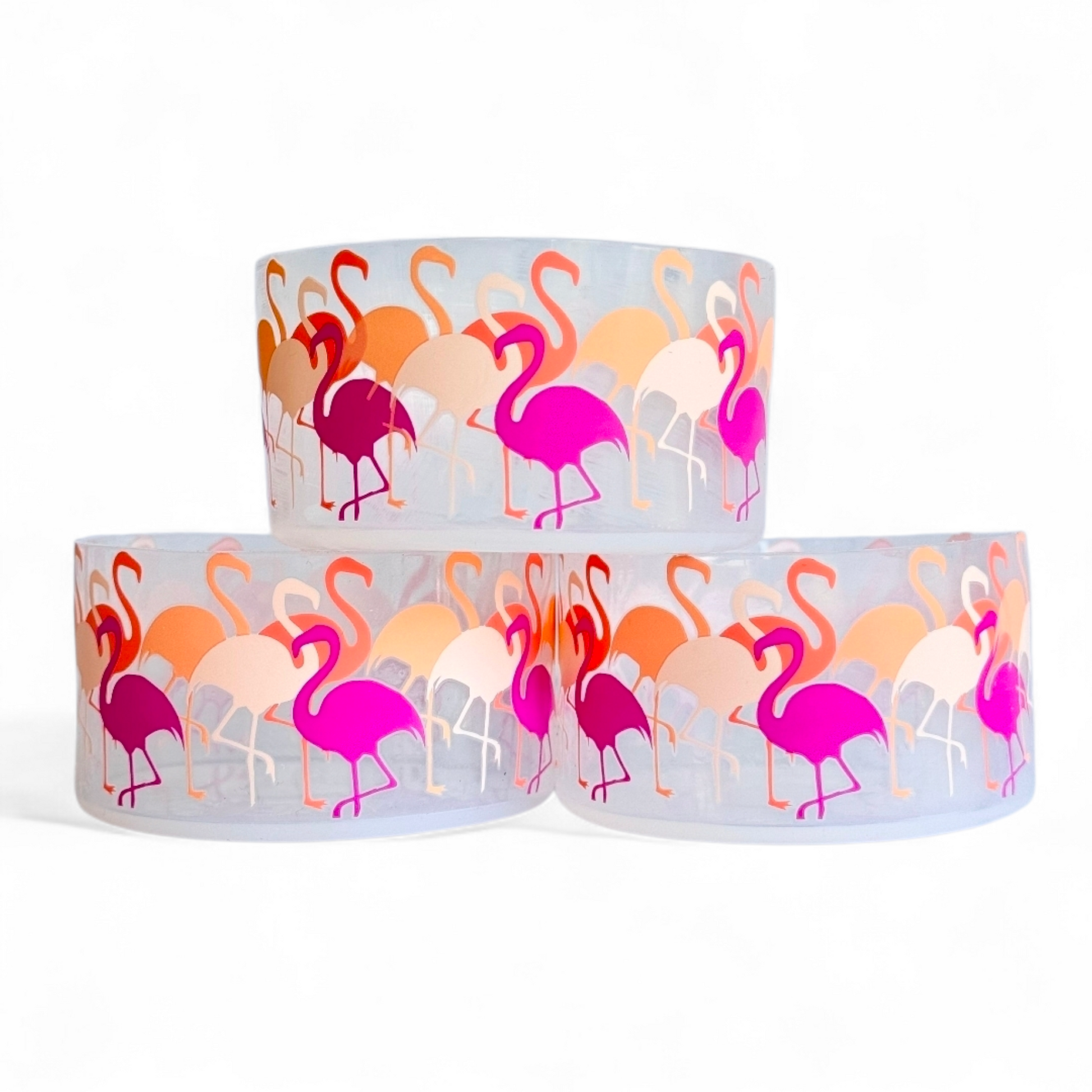 Flamingos Silicone Tumbler Boot | Fits 20-40oz Tumblers 