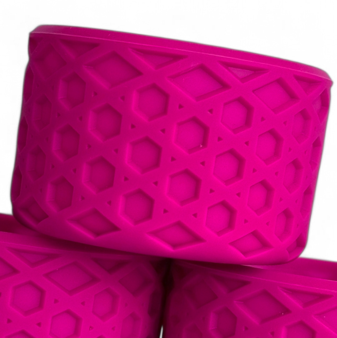 Fuschia Waffle Silicone Tumbler Boot | Fits 20-40oz Tumblers 