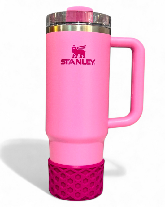 Fuschia Waffle Silicone Tumbler Boot | Fits 20-40oz Tumblers 