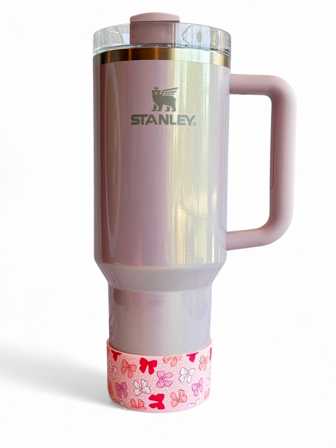 Girly Bows Silicone Tumbler Boot | Fits 20-40oz Tumblers 