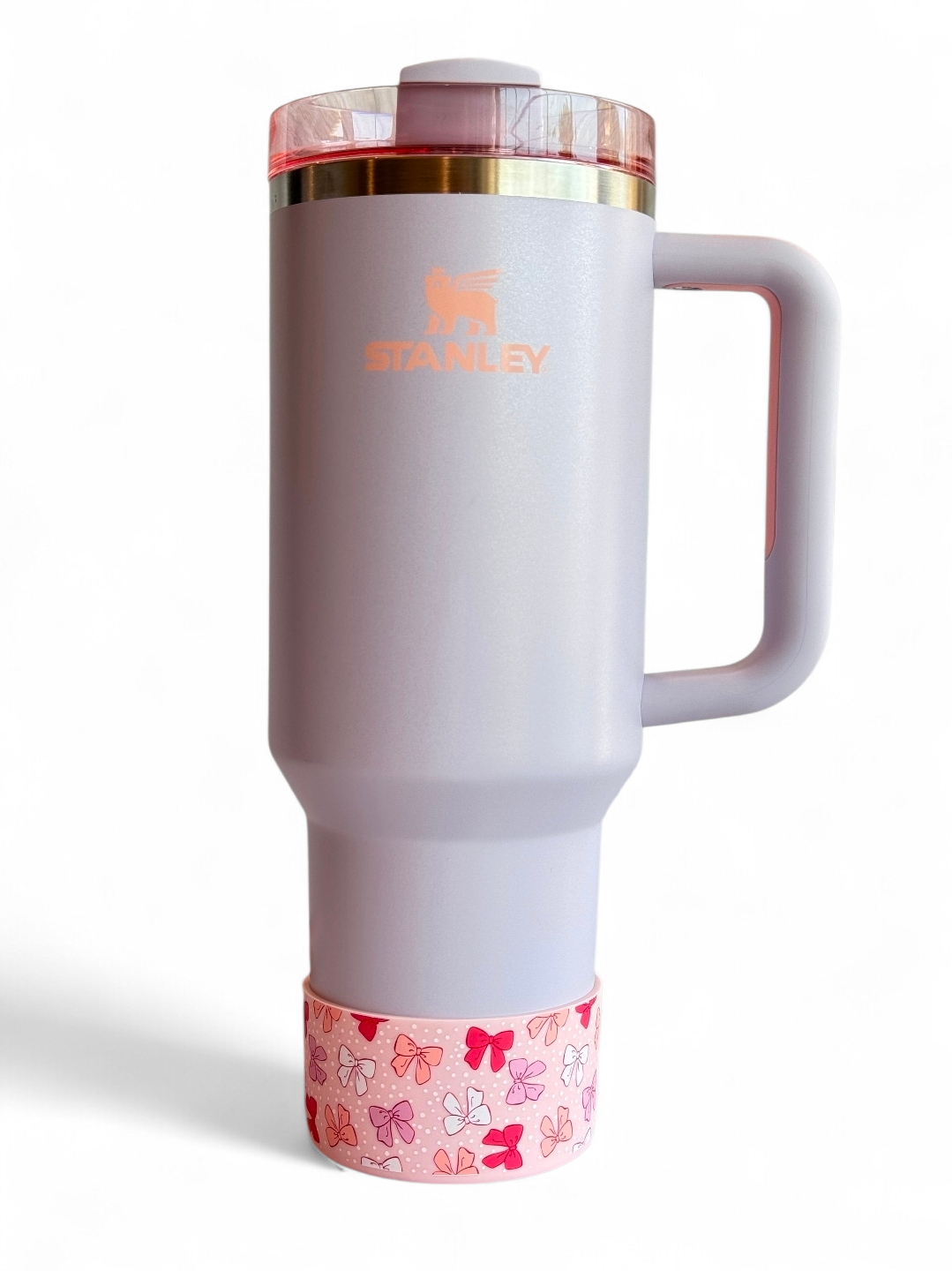 Girly Bows Silicone Tumbler Boot | Fits 20-40oz Tumblers 