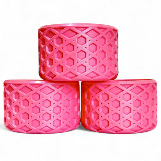 Glinda Pink Silicone Tumbler Boot 