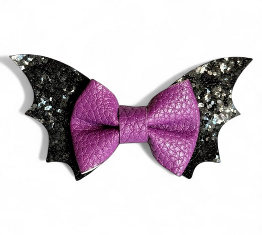 The Bat Tumbler Bow Purple