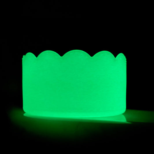 Glow in the Dark Scallop Silicone Tumbler Boot 