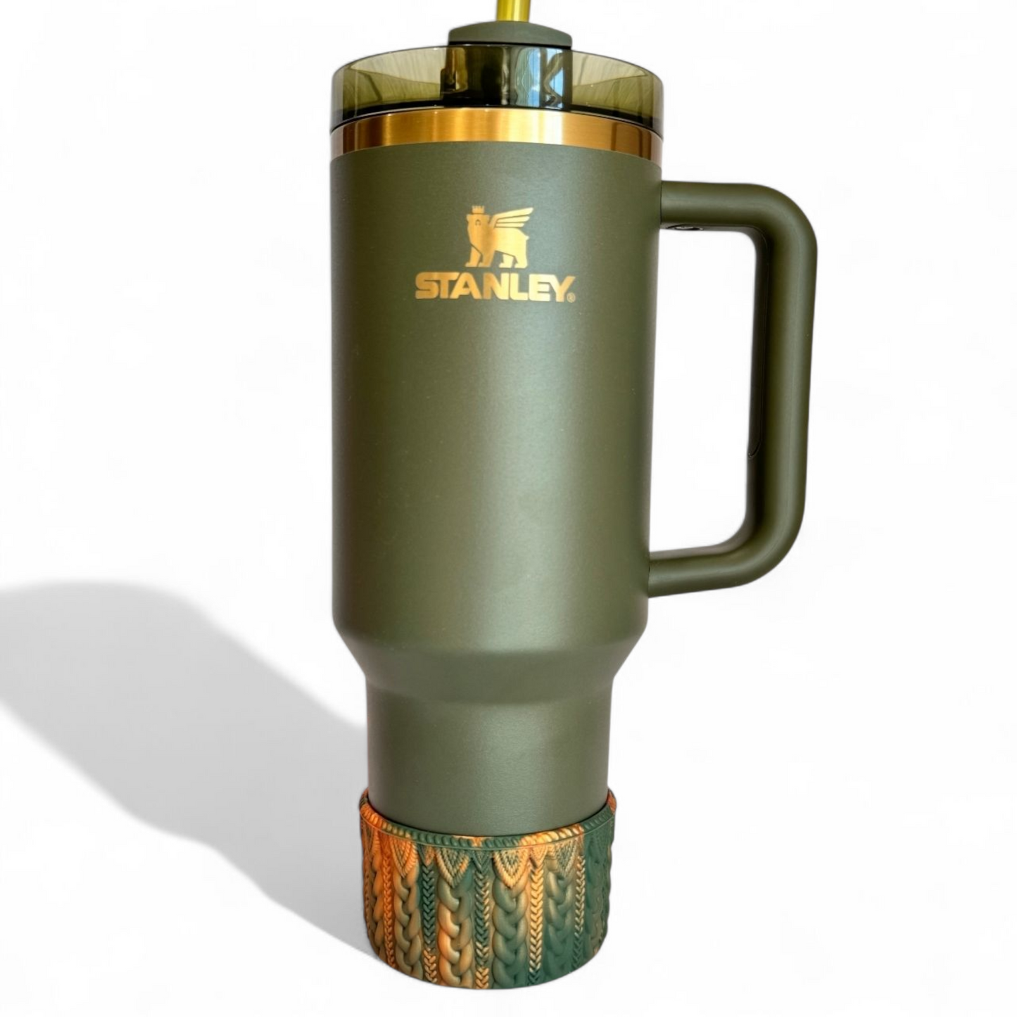 CYPRESS REMIX MACRAME Tumbler Boot -fits 20-40oz on 40oz Stanley Tumbler 